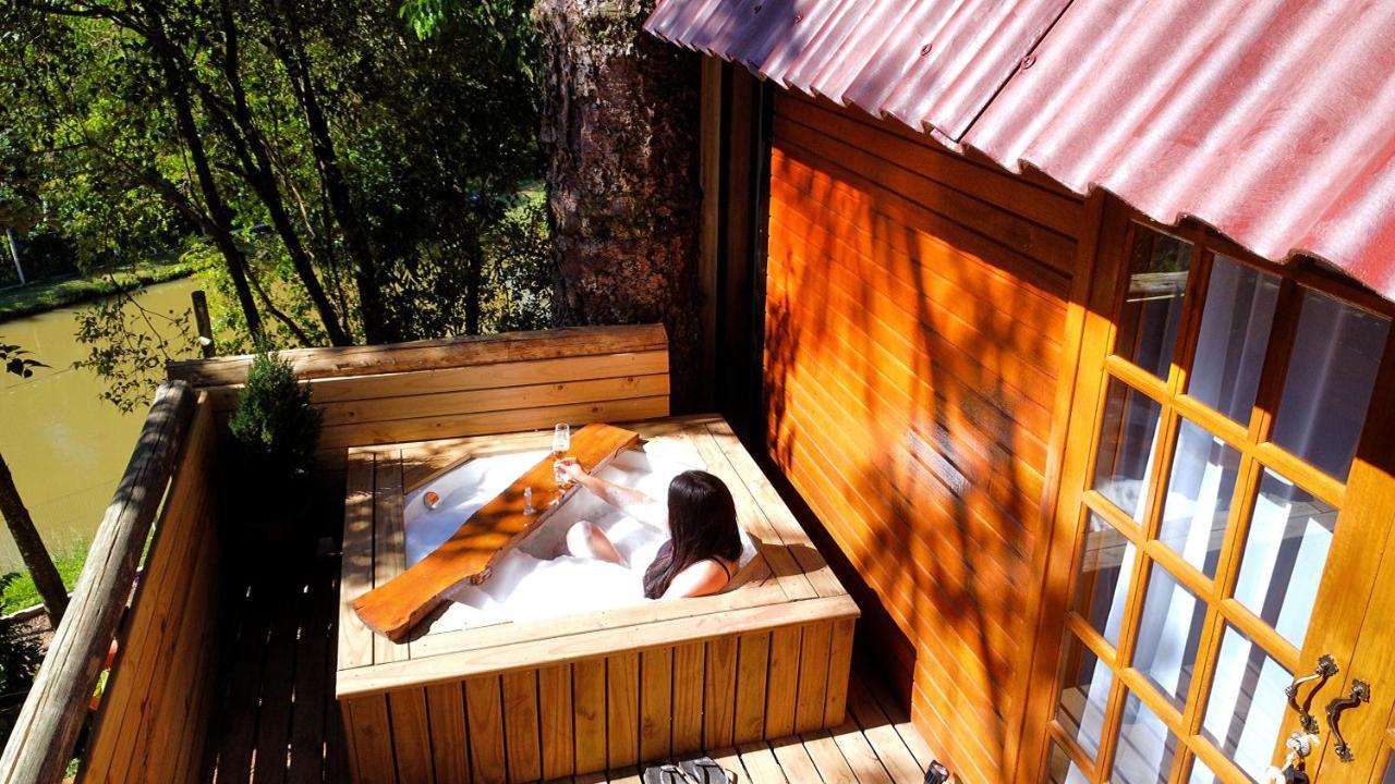 Casa Na Arvore Com Hidro, Piscina, Trilha, Cavalo Bento Gonçalves Esterno foto