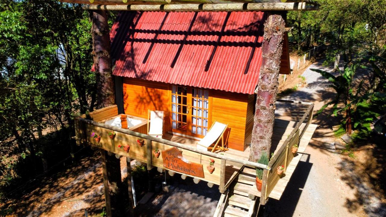 Casa Na Arvore Com Hidro, Piscina, Trilha, Cavalo Bento Gonçalves Esterno foto