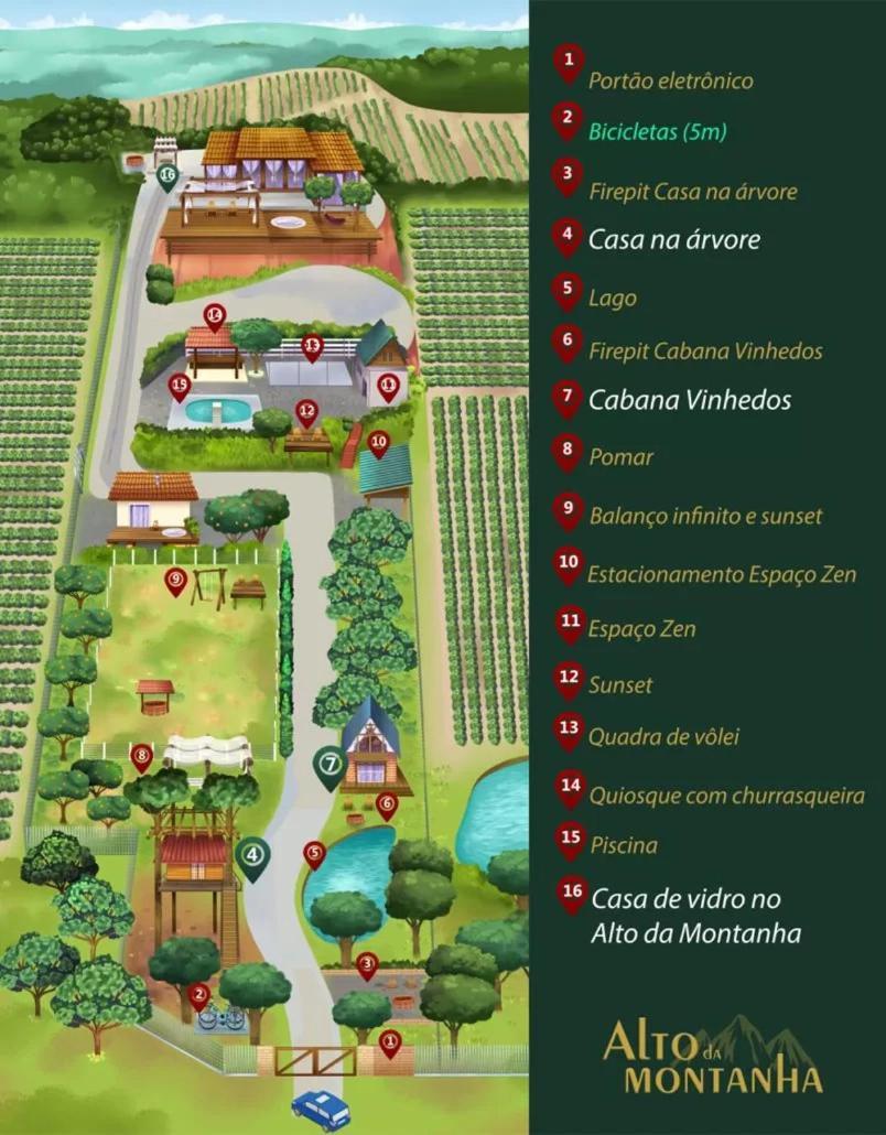 Casa Na Arvore Com Hidro, Piscina, Trilha, Cavalo Bento Gonçalves Esterno foto